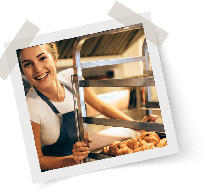 Photo cuisson de petit pain